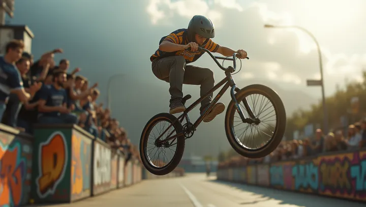 การเพิ่มขึ้นของ BMX: จากถนนสู่ Global Arenas