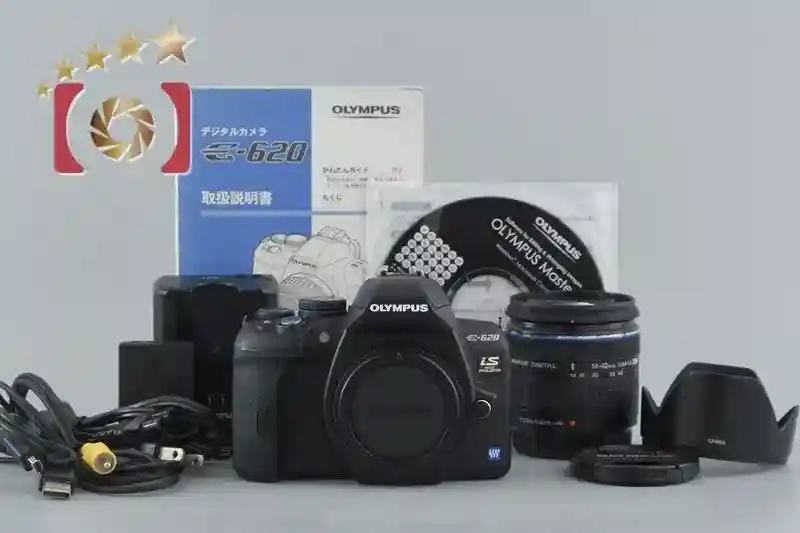 Very Good!! Olympus E-620 12.3 MP DSLR Camera 14-42 Lens