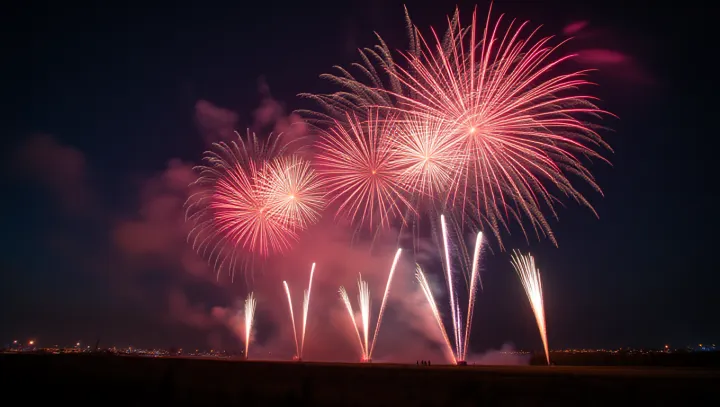 ดอกไม้ไฟแฟนตาซี: การแสดงแสงสีที่น่าหลงใหล