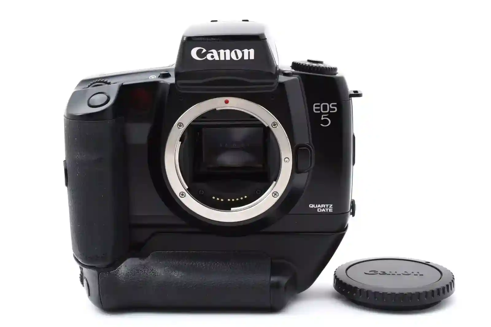 Canon EOS 5 QD w/VG-10 35mm SLR Film Camera Body From JAPAN [Exc+] #2240560A