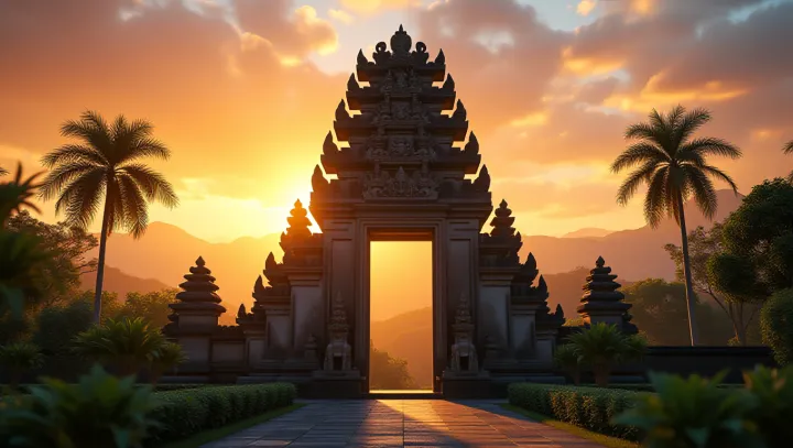 ค้นพบประตูท้องฟ้าอันเป็นเอกลักษณ์ของบาหลี