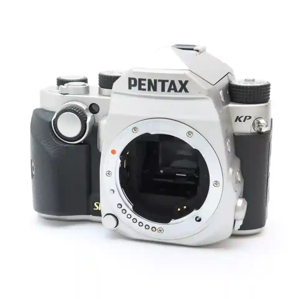 PENTAX KP Camera Body Silver Shutter Count 32059