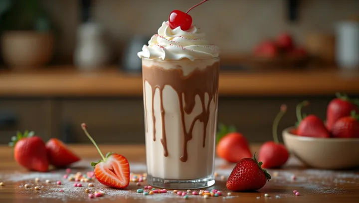 Apa yang Membuat Milkshake Lazat?