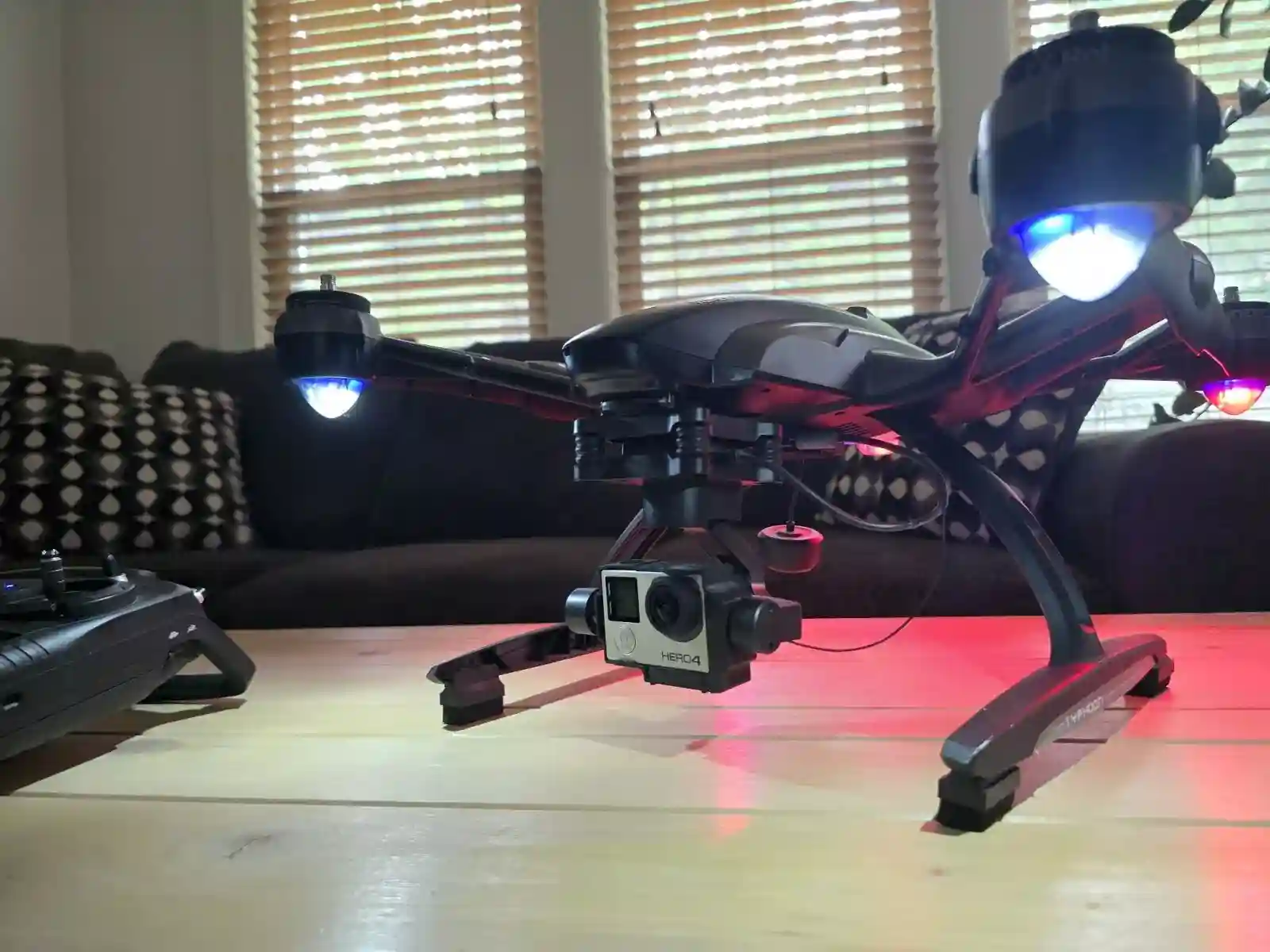 New ListingYuneec Typhoon Drone With A Removable GO Pro Hero 4, Steadygrip For GoPro Camera