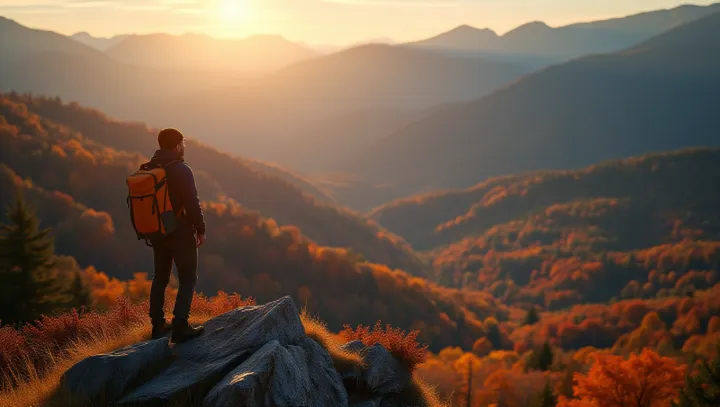 เวทมนตร์แห่งภูเขาในฤดูใบไม้ร่วง: การเดินทางที่มีทิวทัศน์สวยงาม