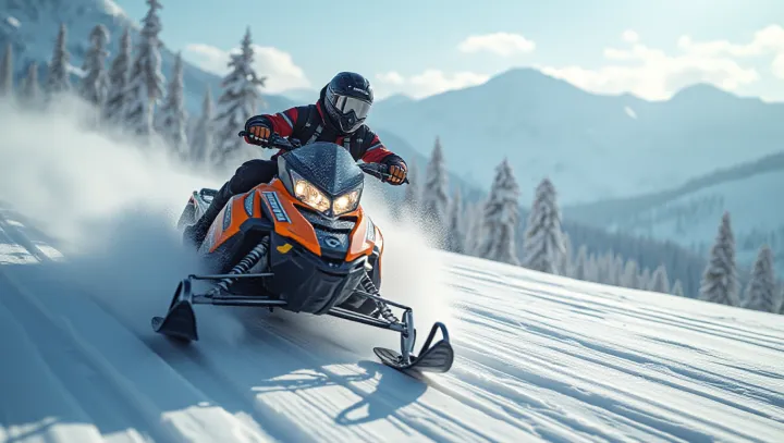 ความตื่นเต้นของ Snowmobiling ได้รับการเปิดเผย