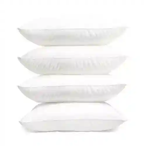 Extra Bouncy Luxury Bounce Back Hollowfibre Filling Pillows 1, 2 & 4 Packs