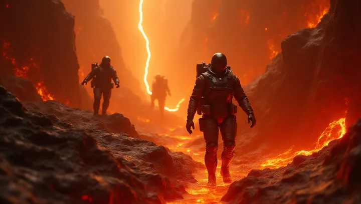 The Molten City: A Cinematic Pursuit