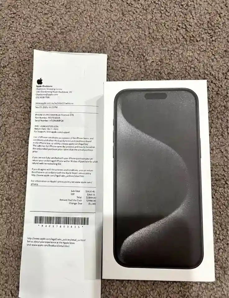 New Listingiphone 15 pro max 1tb