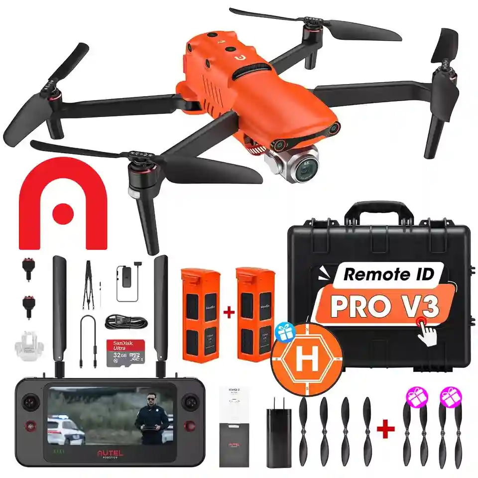 New ListingAutel Robotics EVO 2 Pro V3 Rugged Bundle Camera Drone Hard Case 6K EVO II PRO