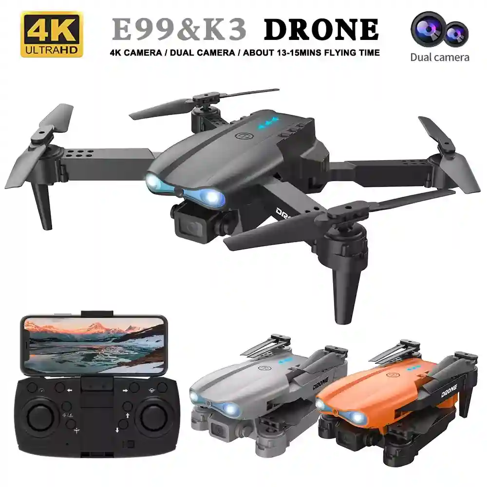 Drone Obstacle Avoidance Aircraft Camera Aerial Photography RC Quadcopter Toy