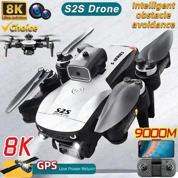 Professional Drone 8K Dual Camera Brushless Aerial Photography Foldable Drone