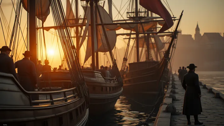 The Enigmatic Order of Docked Boats