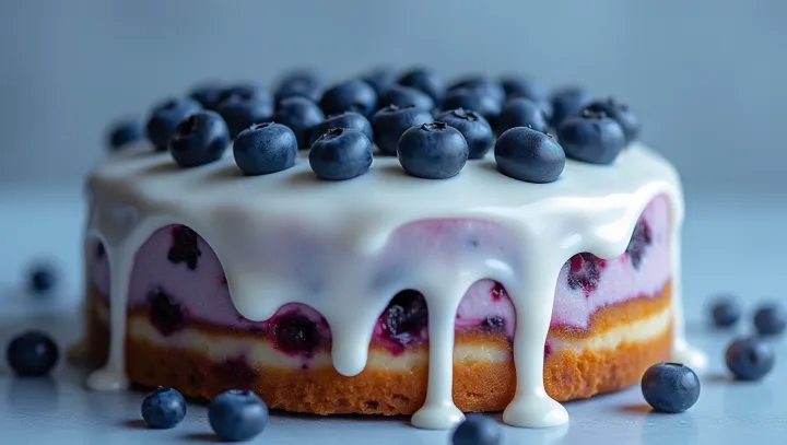 Savor the Delicate Blueberry Delight