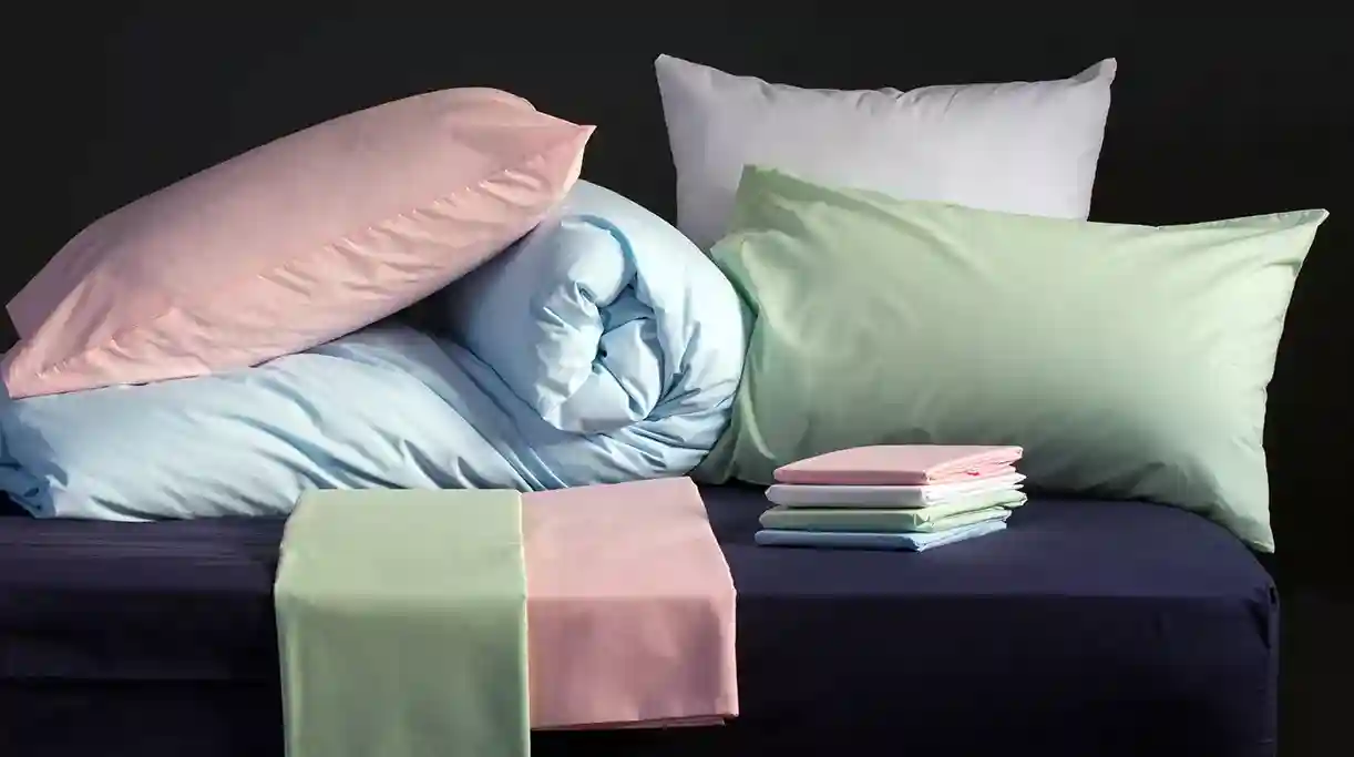 Caravan Fitted Sheet 200tc Percale Cotton Blend Right/Left Cut Off & Island Bed