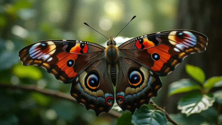 Avian Deception: The Optical Illusion