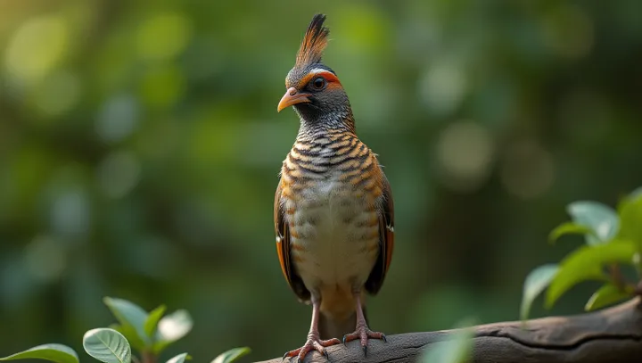 Unveiling the Beauty of Red-eared Quail