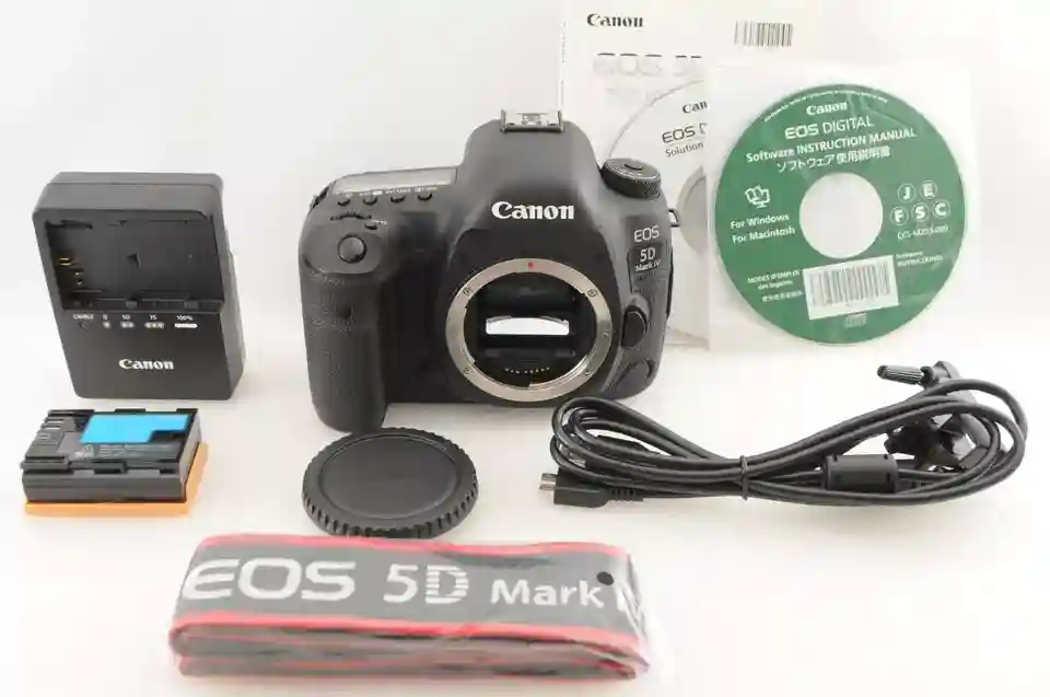 New ListingS/C 6055 [NEAR MINT] Canon EOS 5D Mark IV Digital SLR 30.4MP Camera Body #3416