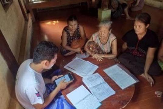 ကရင်ပြည်နယ်အတွင်း သန်းခေါင်စာရင်း ကောက်ယူနေသည့် အဖွဲ့များ...