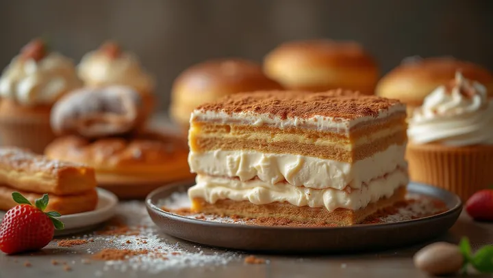 การเพิ่มประสิทธิภาพ Tiramisu: ทางเลือก Mascarpone