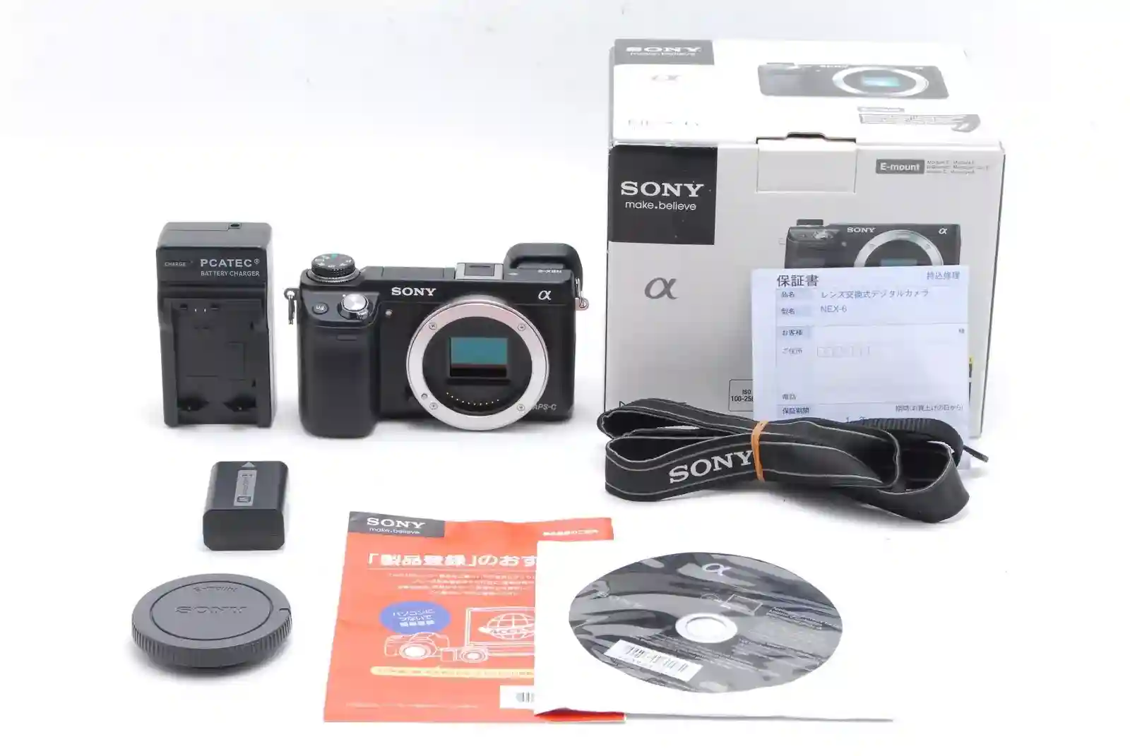 New Listing*MINT* SONY NEX-6 16.1MP MIRRORLESS DIGITAL CAMERA BODY Japanese Language Only