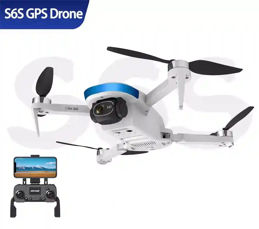 Drones with HD camera 4k GPS Optical FPV Brushless Mini S6S Dual Camera 5G