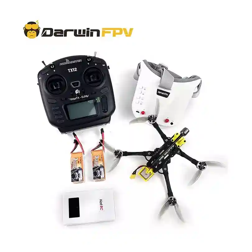 FPV Folding Drone ELRS F411 1504 RTF DarwinFPV Inch Range Brushless Motor Kit