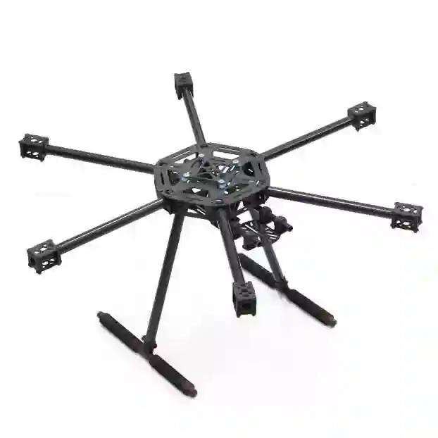 X600 600mm Carbon Fiber Hexacopter Drone Frame Kit