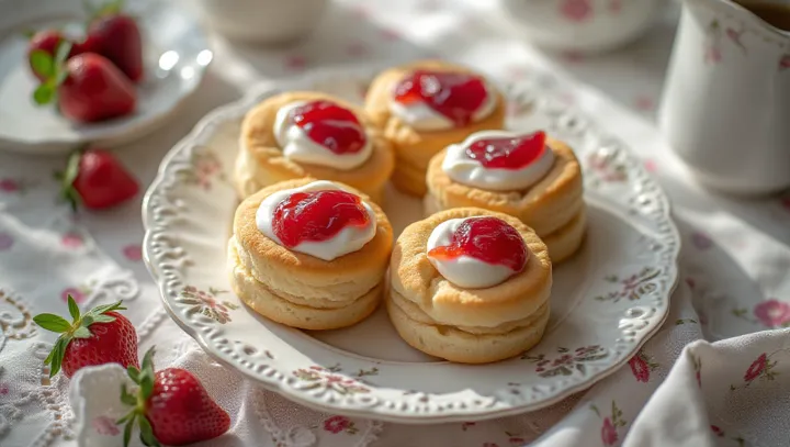 Bánh nướng ngon: Truyền thống trà tự làm
