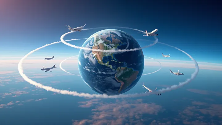 Skyward Bound: ค่าผ่านทางสิ่งแวดล้อมของการเดินทางทางอากาศ