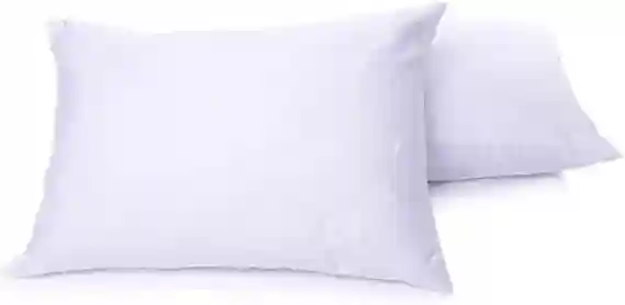 800 Thread Count Pure Egyptian Cotton Super Soft White Pair Of House Pillowcase