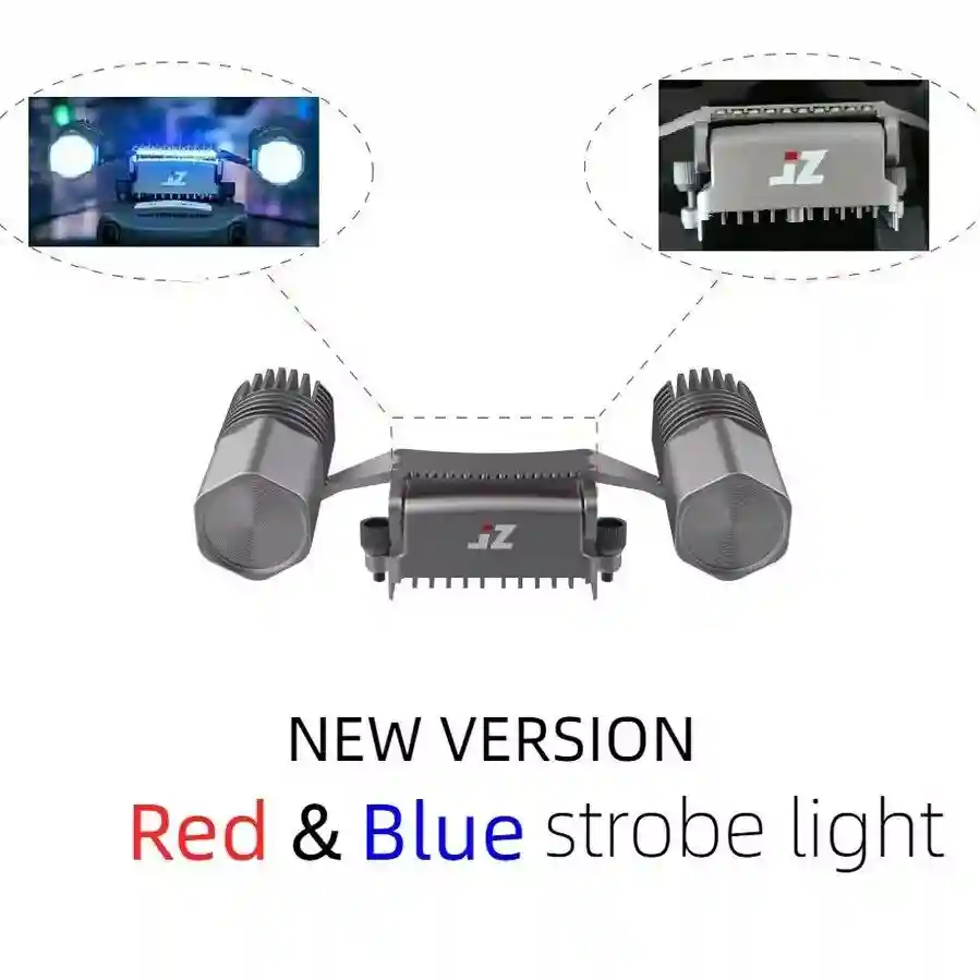 Newest JZ JIZHI T30 Spotlight with Red and Blue Flash for DJI Mavic 3E/3T Drone