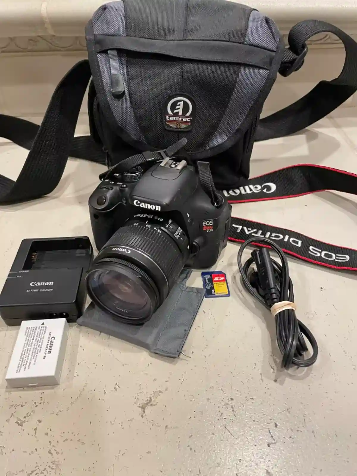 Canon EOS Rebel T3I 18 MP Digital SLR Camera with EF-S 18-55mm IS