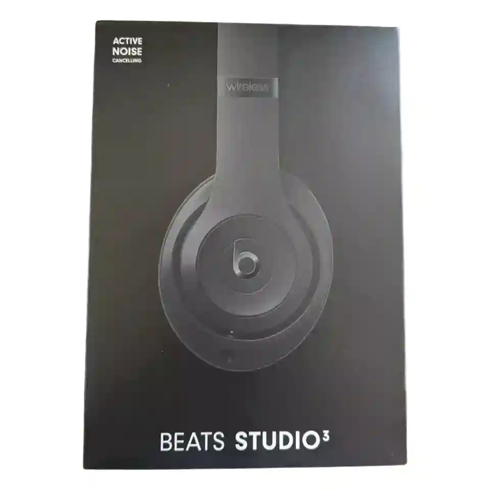 New ListingActive Noise Cancelling Beats Studio3 Wireless Over-ear Headphones - Matt Black