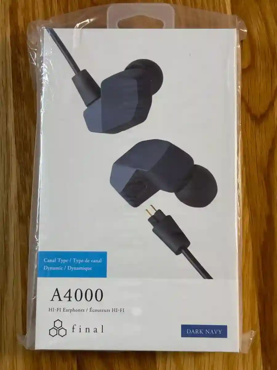 New ListingFinal Audio A4000 Earbuds High-Res IEM Noise Isolating Ship World Wide