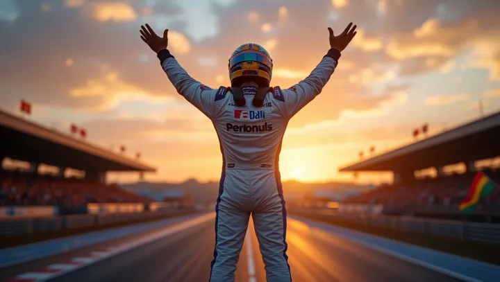 Thrilling Victory at Prestigious Motor Race