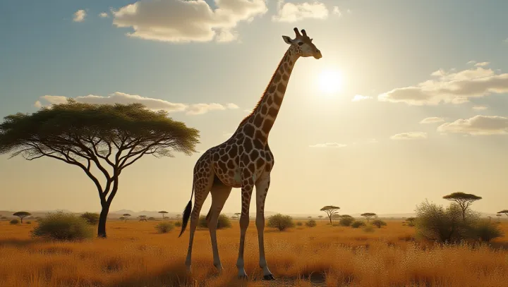 Friendly Faces and Fierce Instincts: Giraffes