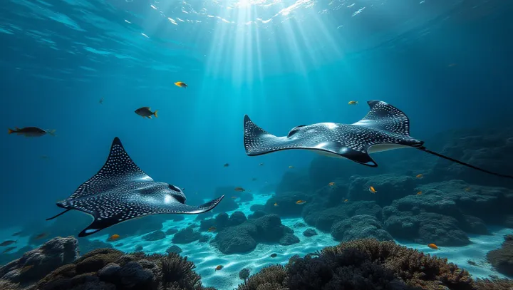 Manta Rays ดึงดูดนักท่องเที่ยวหมู่เกาะเคย์แมน