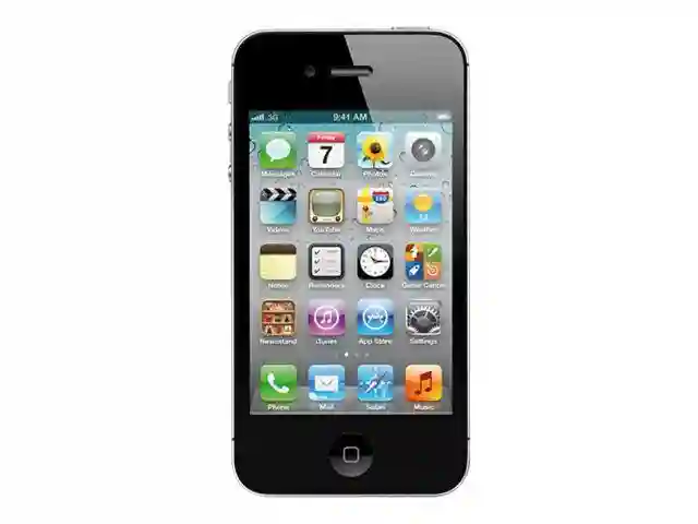 New Listing(RARE) Apple iPhone 4S - iOS 5 (5.0) - Black - 32 GB