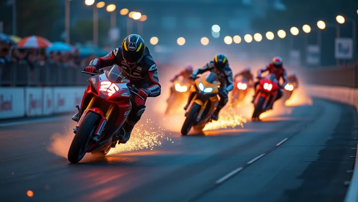 ความตื่นเต้นและชัยชนะที่ Motor Grand Prix