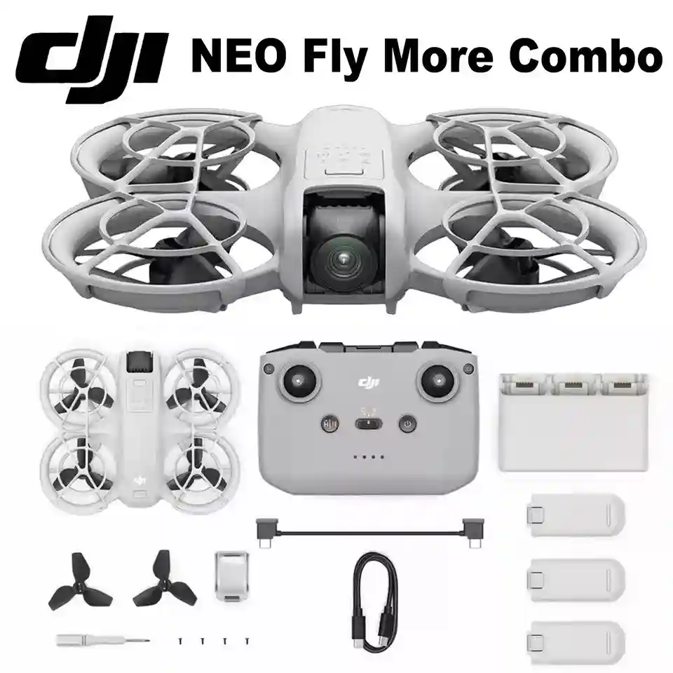 DJI Neo Three-Battery Combo Mini Drone with 4K UHD Camera 135g Self-Flying Drone