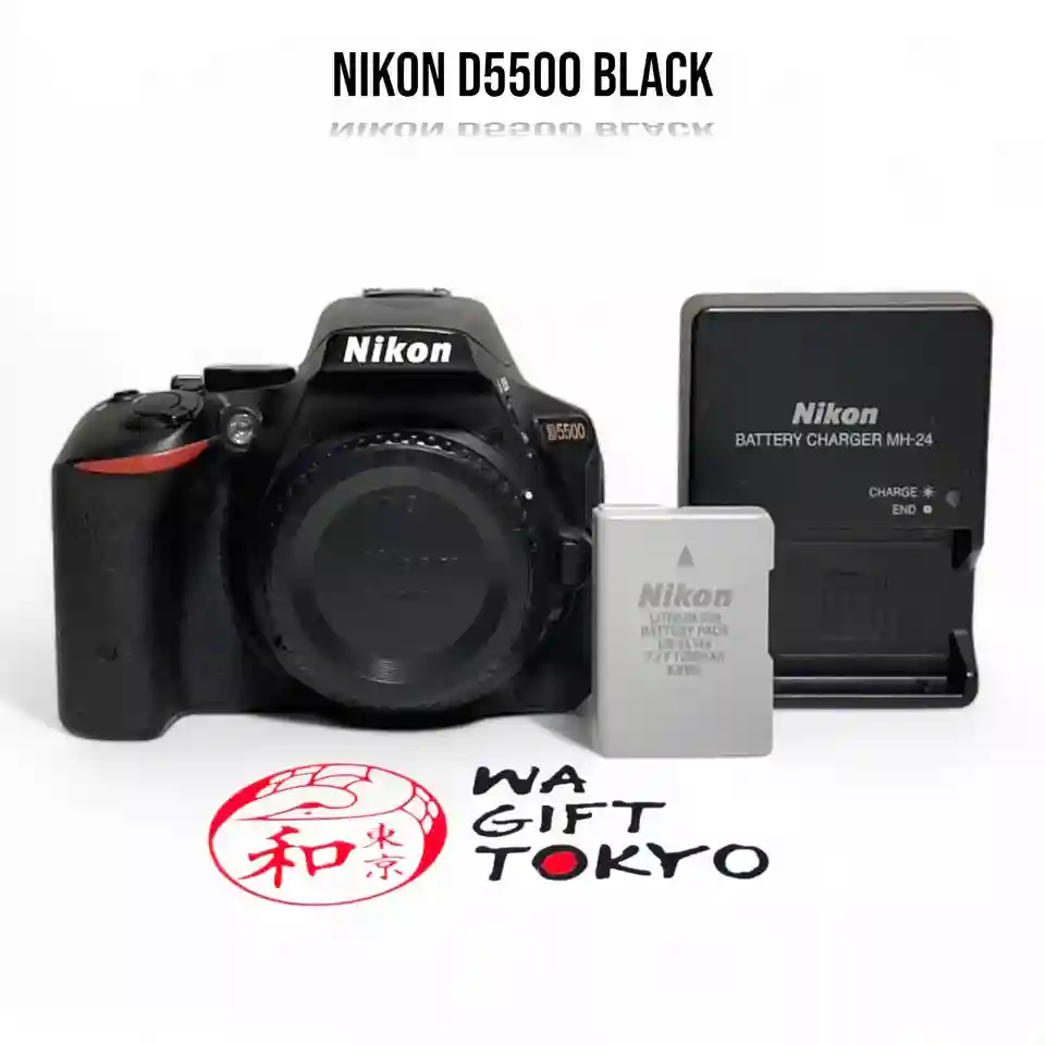 New ListingExcellent Nikon D5500 Digital SLR Body w/Battery & Charger Free Shipping