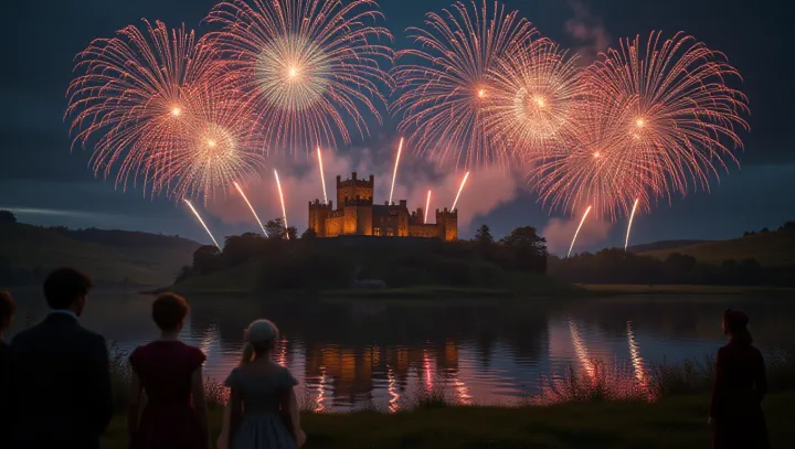 A Royal Spectacle: การเปิดตัวภาษาอังกฤษของดอกไม้ไฟ