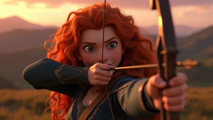 Merida's Archery Skill Stuns Audiences