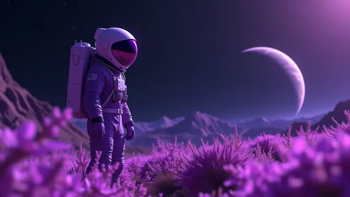 Could Life Thrive on the 'Purple Planet'?