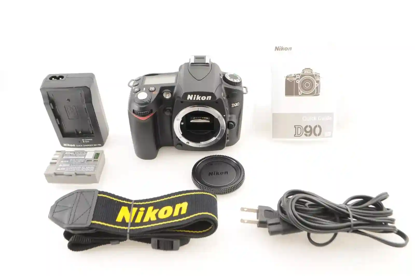 New Listing[Near Mint] Nikon D90 12.3MP DSLR Camera Body Black Shutter Count: 1308