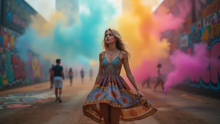 ควันสีในการถ่ายภาพเชิงศิลปะ
