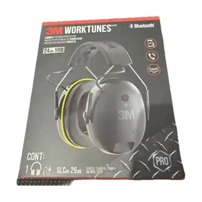 3M WorkTunes Over the Ear Bluetooth Wireless Headphones