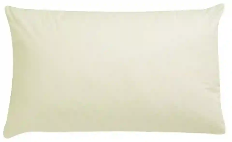 Extra Large Luxury Cream Pair Pillowcase, 22" x 31", To Fit Large Pillows