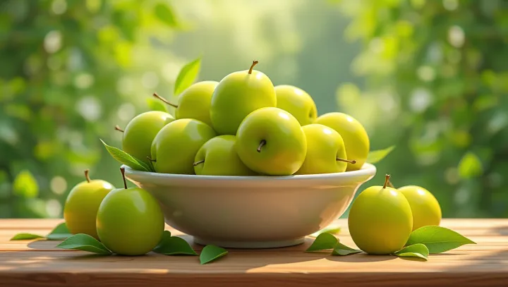Celebrate the Zesty Charm of Green Plums